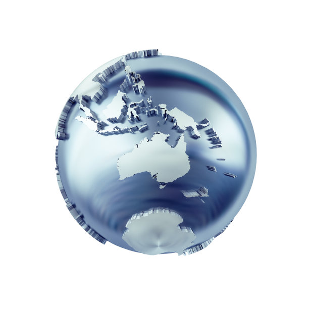 白色背景上的行星图片下载