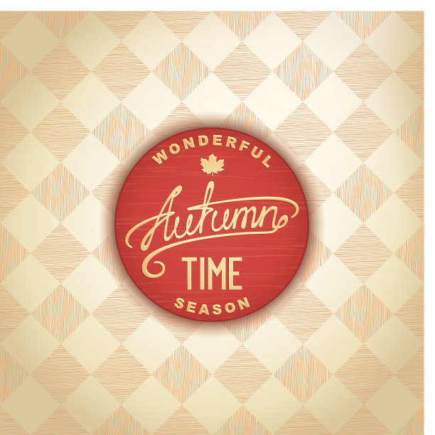 秋天圆的招牌图片下载