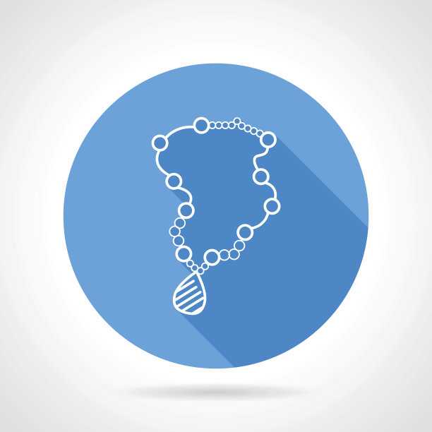 平坦的圆形矢量图标珠子图片下载