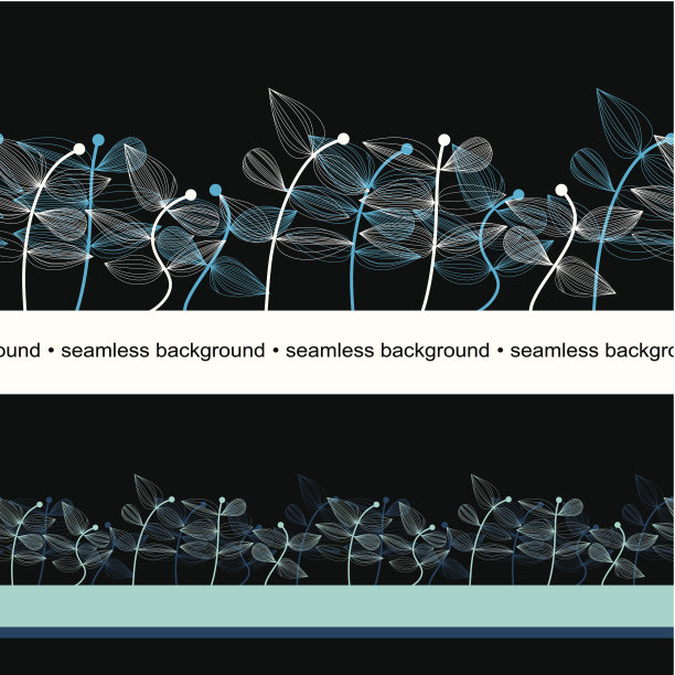 无缝的花卉。图片下载