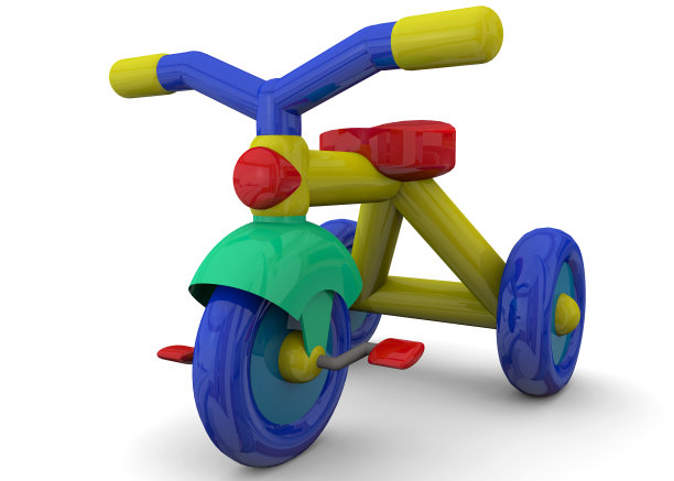 三轮车- 3 d图片下载
