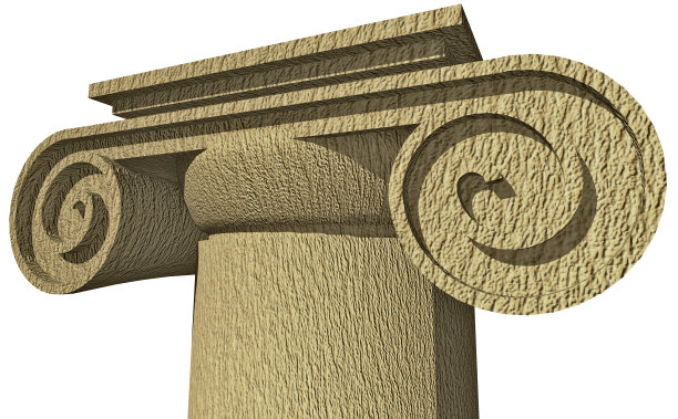 柱头的三维可视化图片下载