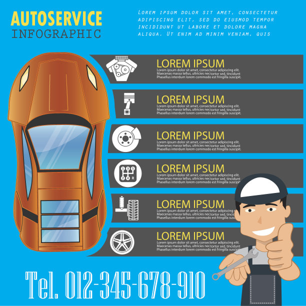 汽车维修和机械师图片下载