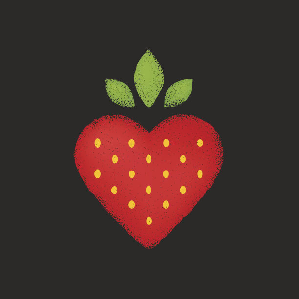 草莓矢量图素材ID：164241760