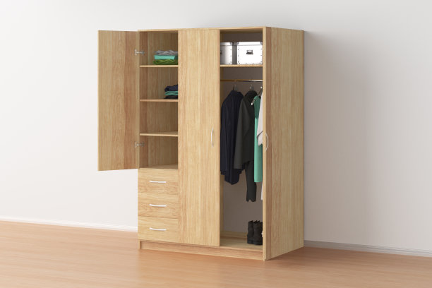 敞开的衣柜图片下载