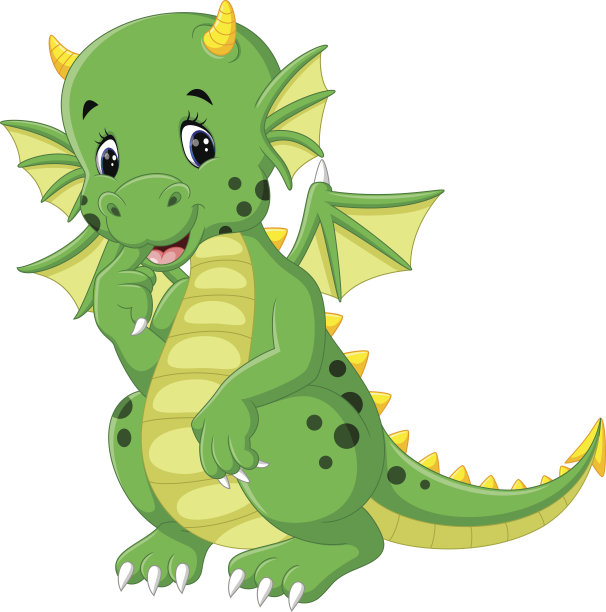 可爱的卡通龙图片下载