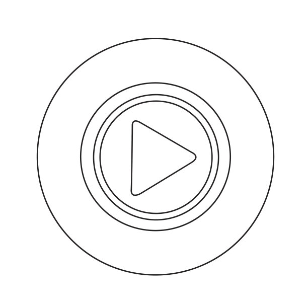 播放图标插图设计图片下载