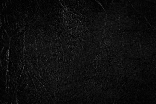 黑色皮革纹理背景。图片下载