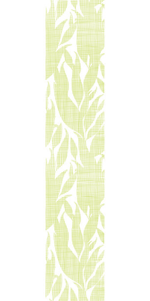 绿叶纺织纹理垂直无缝图案背景图片下载