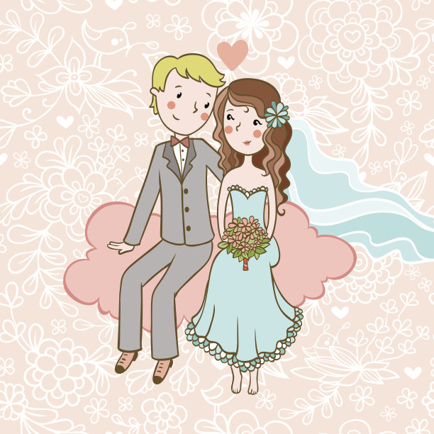 婚礼的邀请。图片下载