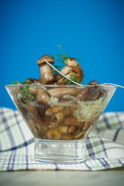 腌制的蘑菇图片下载