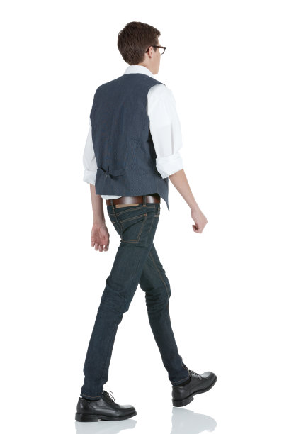 一个人的后视图图片下载