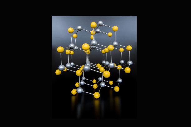 硫化锌晶体点阵图片下载