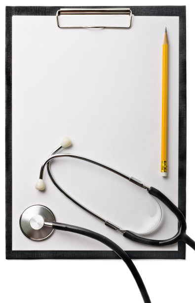 剪贴板、铅笔、听诊器图片下载