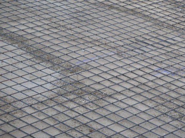 混凝土基础上有钢网图片下载