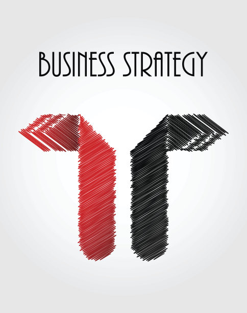 抽象商业背景用箭头折纸设计图片下载