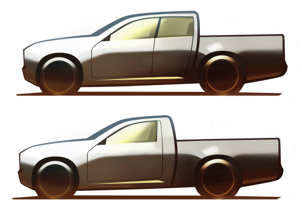 车身5门皮卡和3门皮卡图片下载