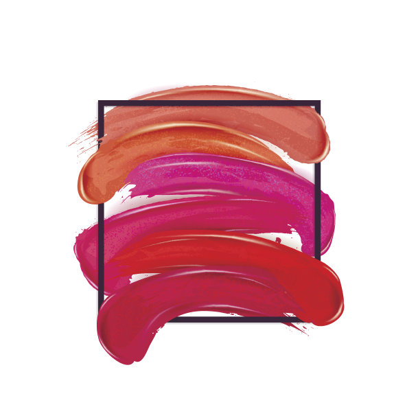 抹口红。图片下载