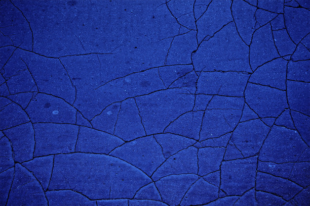 破碎的蓝色柏油路柏油路旧路径纹理背景图片下载