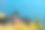 年轻的艺术家画了一幅日落时的海景画图片下载