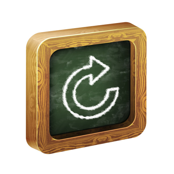 木制框架的图标，粉笔手绘图片下载