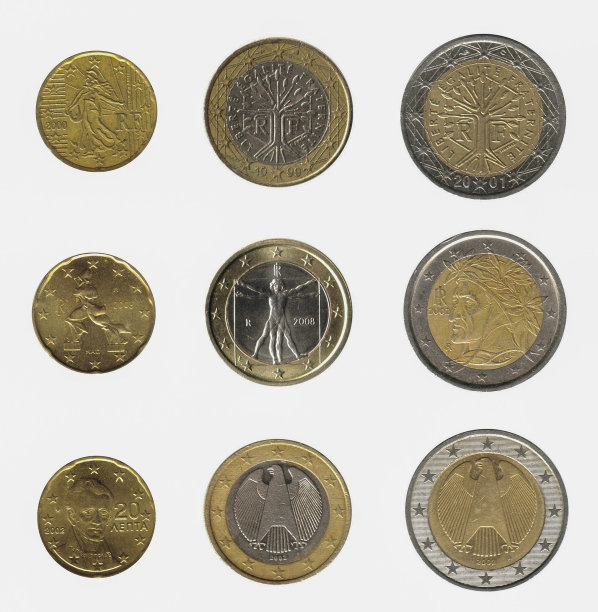 硬币孤立图片下载