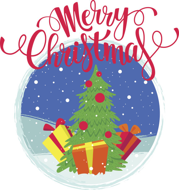 圣诞贺卡。图片下载