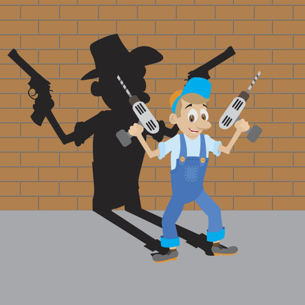 这是锁匠幽默感的例证图片下载