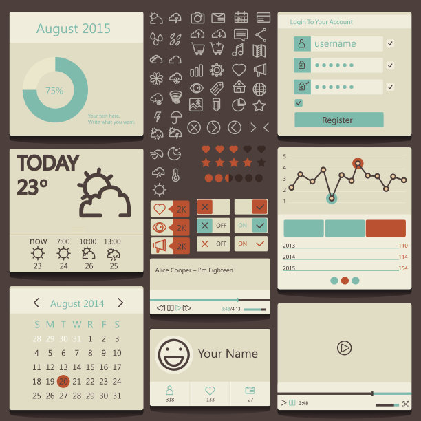 设置用于用户界面的元素图片下载
