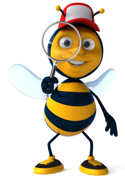 有趣的蜜蜂图片下载