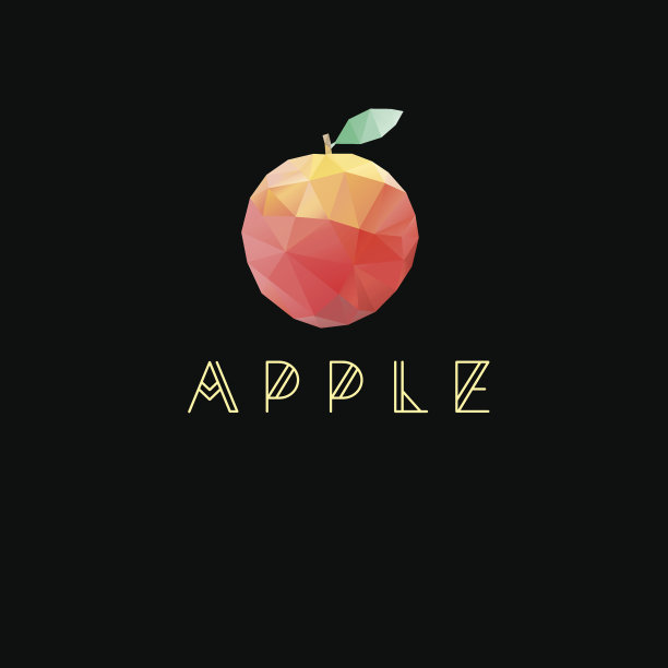 几何矢量符号apple图片下载