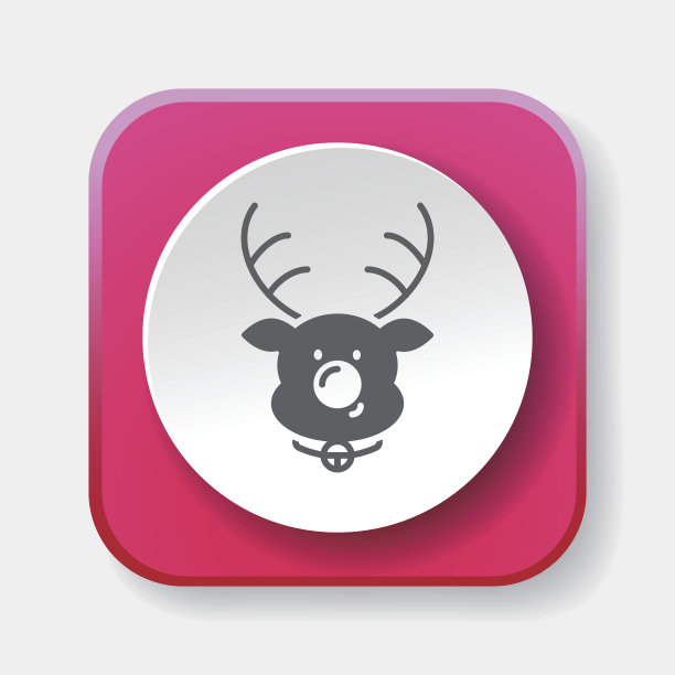 驯鹿图标图片下载