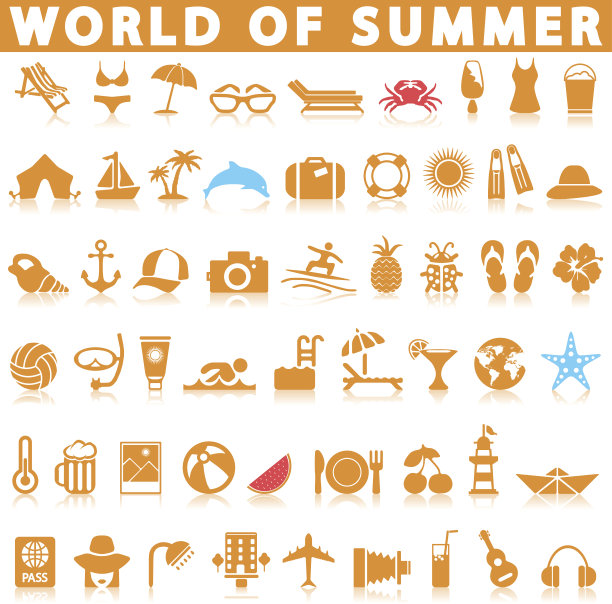 夏天图标设置图片下载