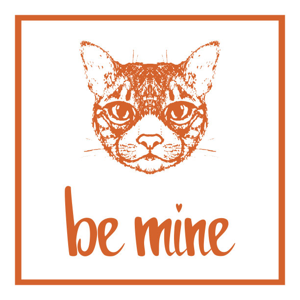 是我的。情人节模板。图片下载