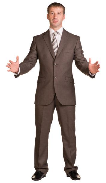 商人手举到两边图片下载