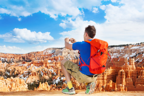 用智能手机拍摄布莱斯峡谷图片下载