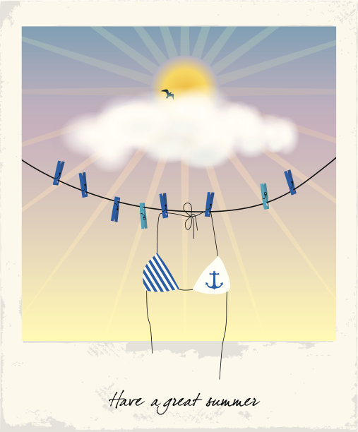 夏天的贺卡图片下载