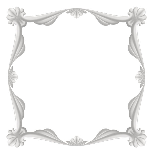 灰色的框架图片下载