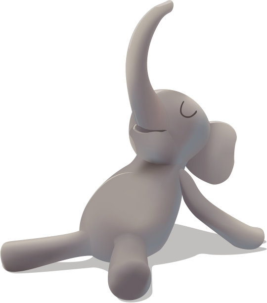 放松大象图片下载