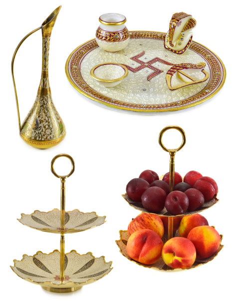 印度传统餐具图片下载