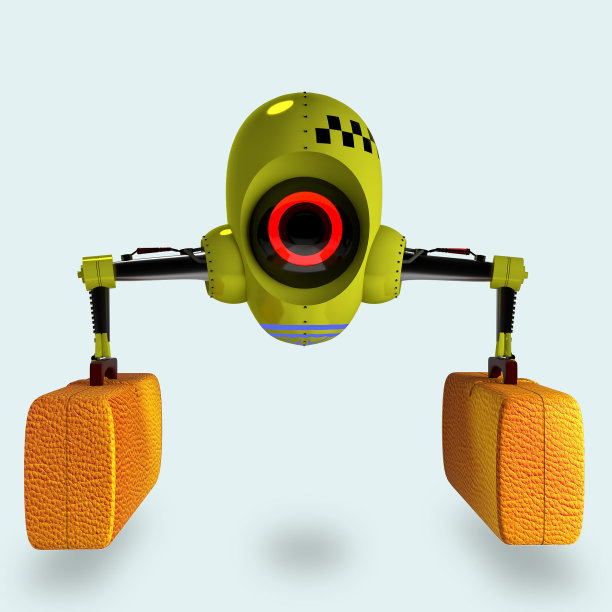 未来机器人的出租车图片下载