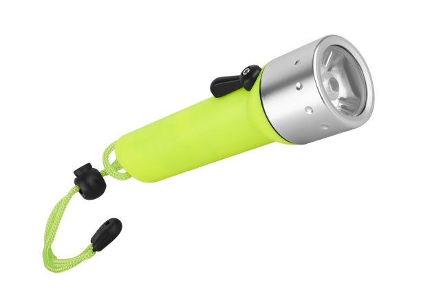 潜水手电筒白色图片下载