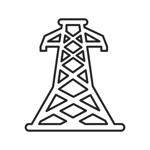 能源塔独立图标图片下载