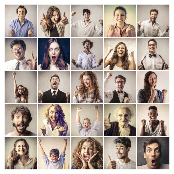 满意的表情图片下载