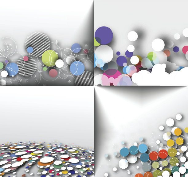 抽象半色调圆形背景图片下载