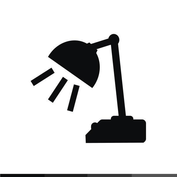 灯具图标插画设计图片下载