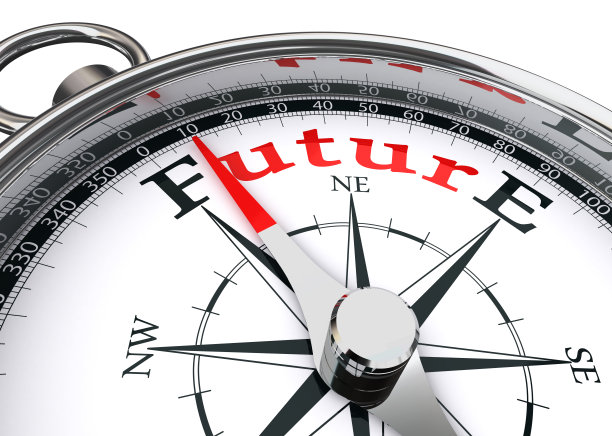 未来方向概念罗盘图片下载