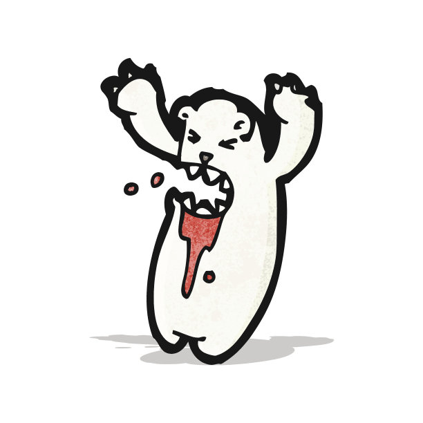 北极熊卡通图片下载