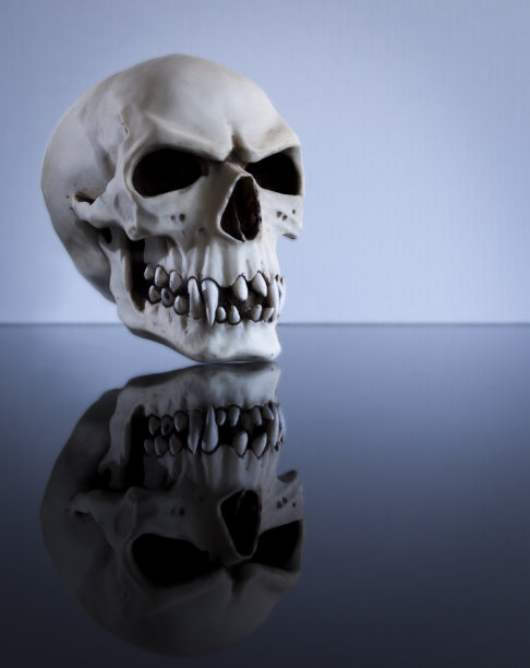 漂浮头骨图片下载