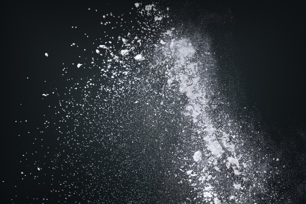 白色粉末云的抽象设计素材图片